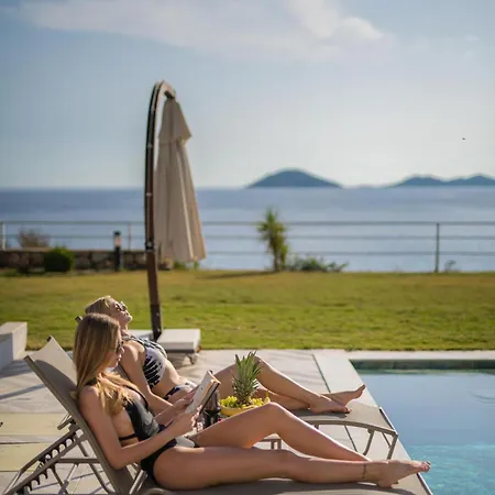 Villa Kalkan Kalamar Koyunda Denize Sifir Oezel Platformlu Elena 2 *