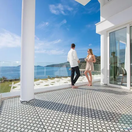 Villa Kalkan Kalamar Koyunda Denize Sifir Oezel Platformlu Elena 2
